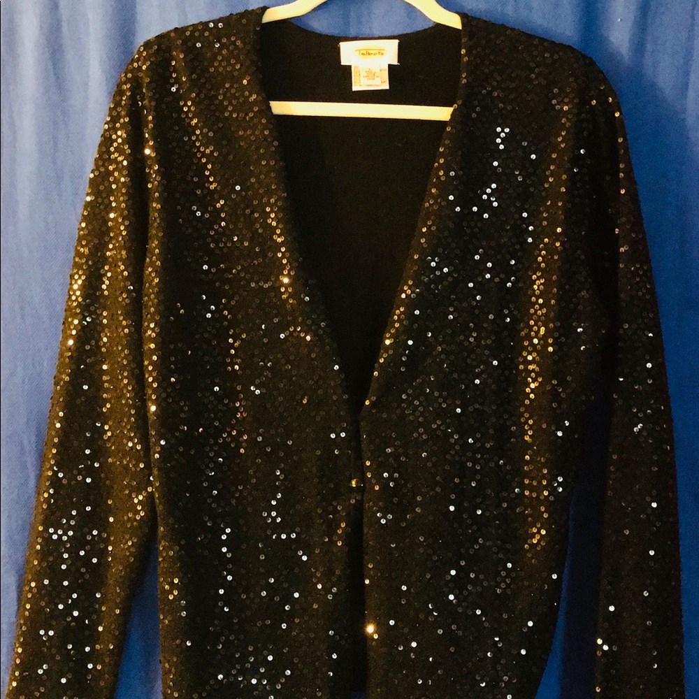 Talbots lightweight glam sweater